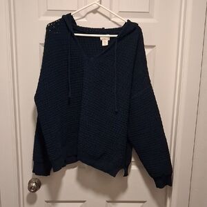 Nicole Miller Navy Blue Women's Sweater